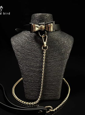 puppy*高级真皮质感项圈项链女choker演出cosplay道具玩具可刻字