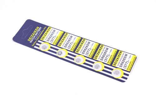 SEIZAIKEN 377 SR626SW 纽扣电池 手表电池 1.55V 3元一粒