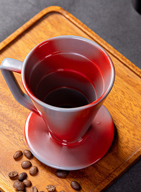 手冲咖啡滤杯V30陶瓷滴漏式过滤器小脆筒V60一人份甜筒30°滤杯27