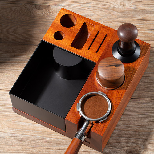 压粉底座渣桶一体式多功能收纳盒