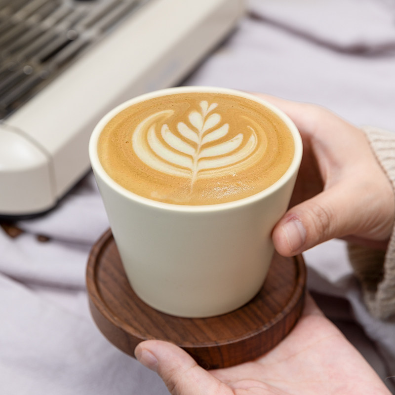陶瓷咖啡杯子简约意式拉花拿铁杯