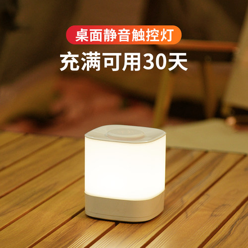 迷你便携超长续航led静音触摸灯