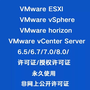 VMware ESXi vCenter Server vSphere Horizon许可证激活码序列号