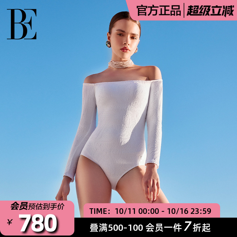 BE范德安联名时尚系列连体泳衣