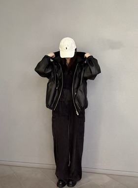 不退换全韩百货LUCKYCHOUETTE韩代25秋牛仔长裤 LFPD-W25295 5I03