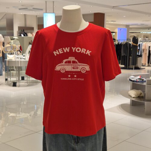COTA韩国代购VISITINNEWYORK 2026夏 T恤 VC6ST95 6F01