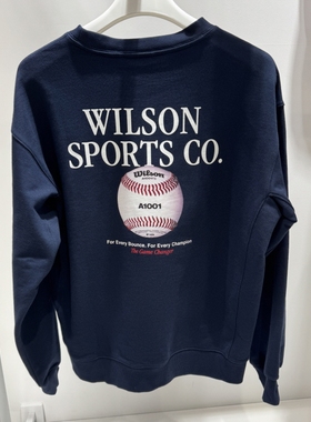 不退换COTA韩国代购WILSON 2026春 卫衣 W261003NHT20 6C19