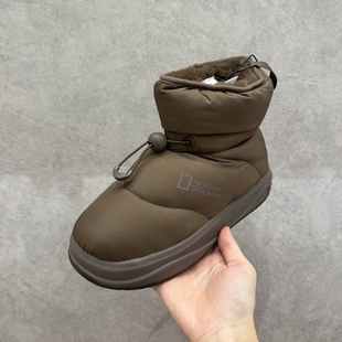 不退换全韩NATIONALGEOGRAPHIC韩代2025冬棉鞋 5K04 N254WWT053