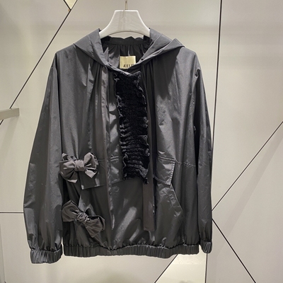 不退换全韩百货LUCKYCHOUETTE韩代25秋外套LFUA-W25800 5J01