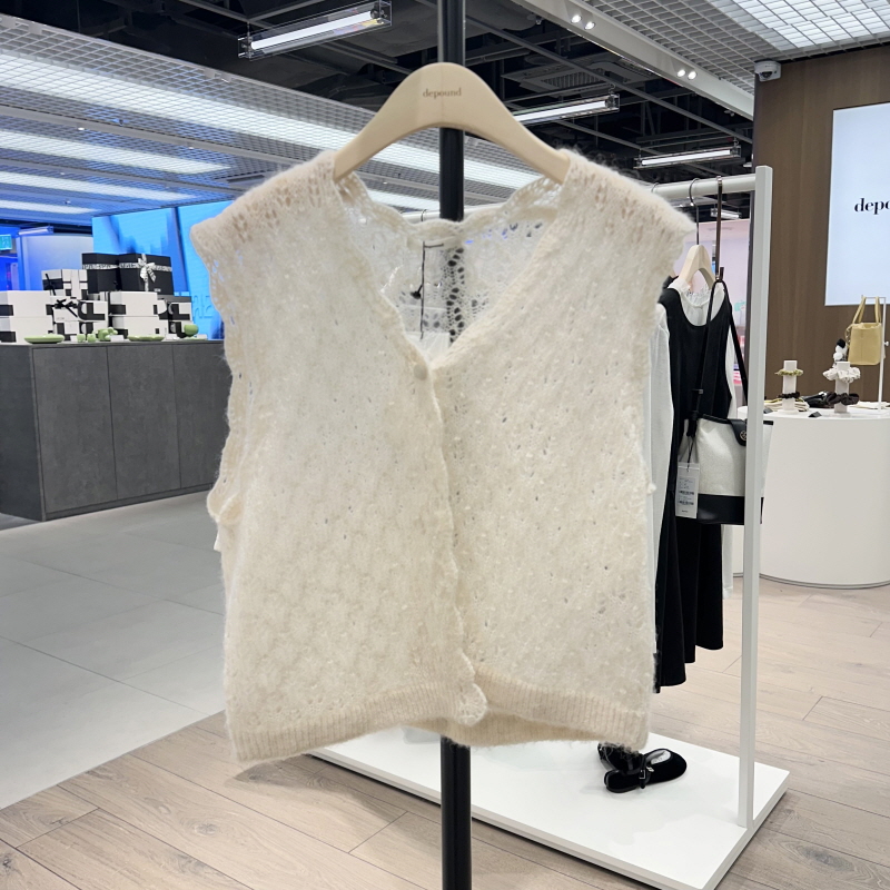 不退换全韩 DEPOUND 韩国代购2025秋 马夹 DP2578PO001M 5J25