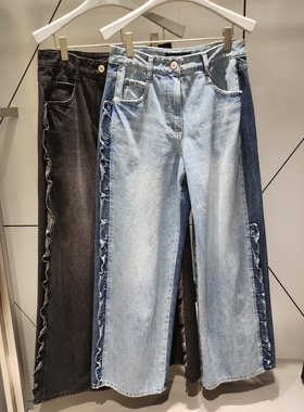 不退换COTA韩国 LUCKYCHOUETTE 2026春休闲裤 LFPD-S26260 6A28