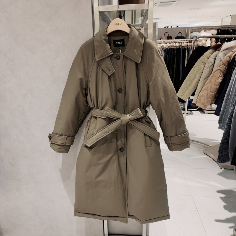 全韩百货 ABFZ 韩国代购 2025冬 时尚外套 AFA1HD01A 5K17