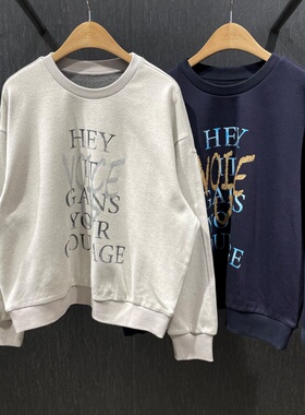 COTA韩国代购 VOV 2026春 时尚卫衣 71561-40004(EV) 6B06