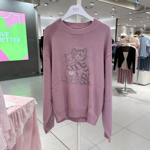 不退换全韩百货BITTERCELLS韩国代购25秋针织衫 B252KT02 5I13