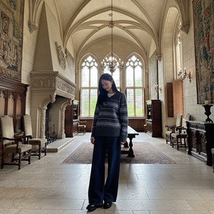 【小恩推荐】不退换全韩 GENERALIDEA秋毛针织衫 WBE4L05534 5J02