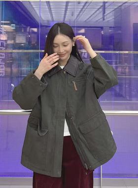 【小恩推荐】不退换全韩百货 OIC 韩代25秋 外套 OK3C1MJK80 5J14