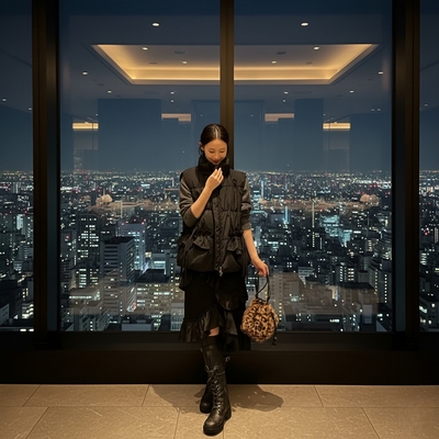 【小恩推荐】不退换全韩LUCKYCHOUETTE秋马夹LFUC-W25330 5J01