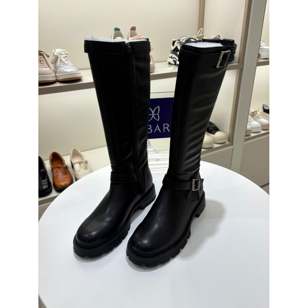 不退换全韩百货 BABARA 韩代 2025秋 时尚高筒靴BBE854 5J11