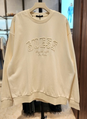 不退换全韩百货GUESS韩国代购2025秋休闲卫衣MP3K9442 5J07