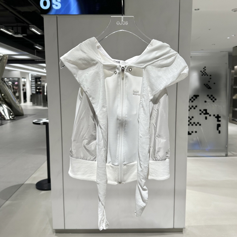 全韩百货 OJOS 韩国代购 2025夏时尚外套 OJ22SSOT002 5G24