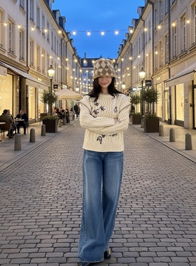 【小恩推荐】全韩百货 DEVASTEE 韩代秋 毛针织衫 CFFDVKT11 5J28