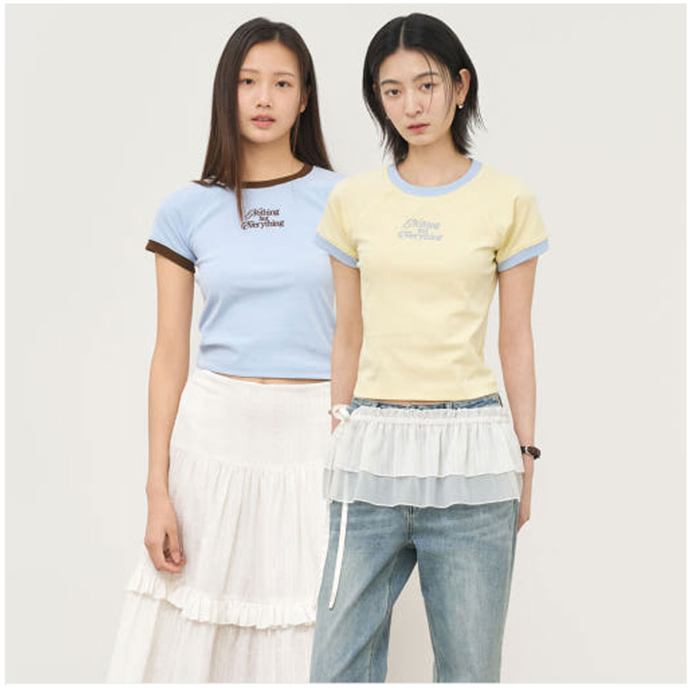 不退换全韩百货GENERALIDEA韩代25夏休闲T恤WBE2L01536 5H05