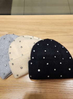 全韩百货 BENETTON 韩国代购 2025秋 时尚针织帽 BCCP58-561 5J22