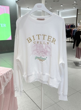 不退换全韩百货BITTERCELLS韩国代购25秋卫衣 B236MT03 5I13