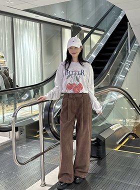 【小恩推荐】不退换全韩BITTERCELLS韩25秋休闲裤 B256PT01 5I13