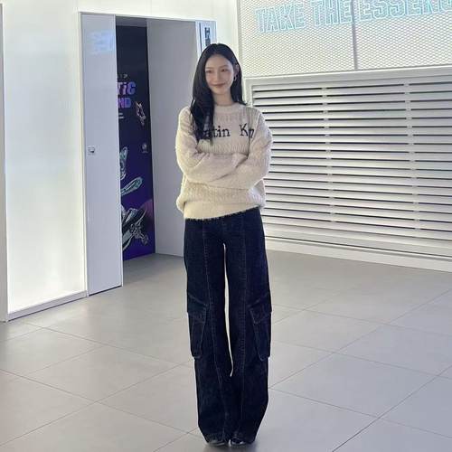 【小恩推荐】不退换全韩 MATINKIM韩代裤 KM259ODN012M 5L11