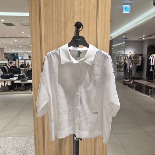 COTA韩国代购BENETTON 2026春时尚 衬衫 BABL72-631 6D20