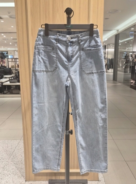 COTA 韩国代购 BENETTON 2026夏 百搭牛仔裤 BADP55-631 6F01
