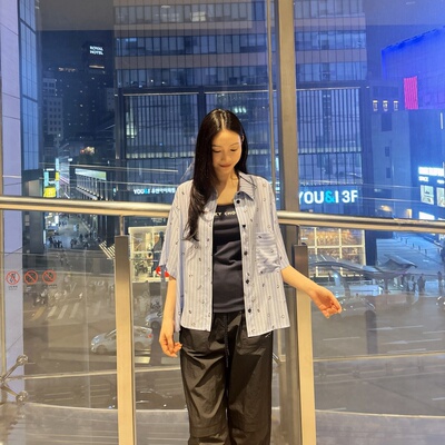【小恩推荐】不退换韩代LUCKYCHOUETTE 26衬衫 LFSA-X26900 6D30