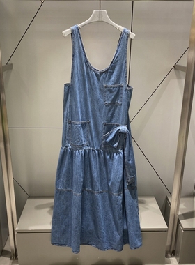 不退换全韩百货LUCKYCHOUETTE韩代25秋连衣裙 LFPD-W25280 5I03