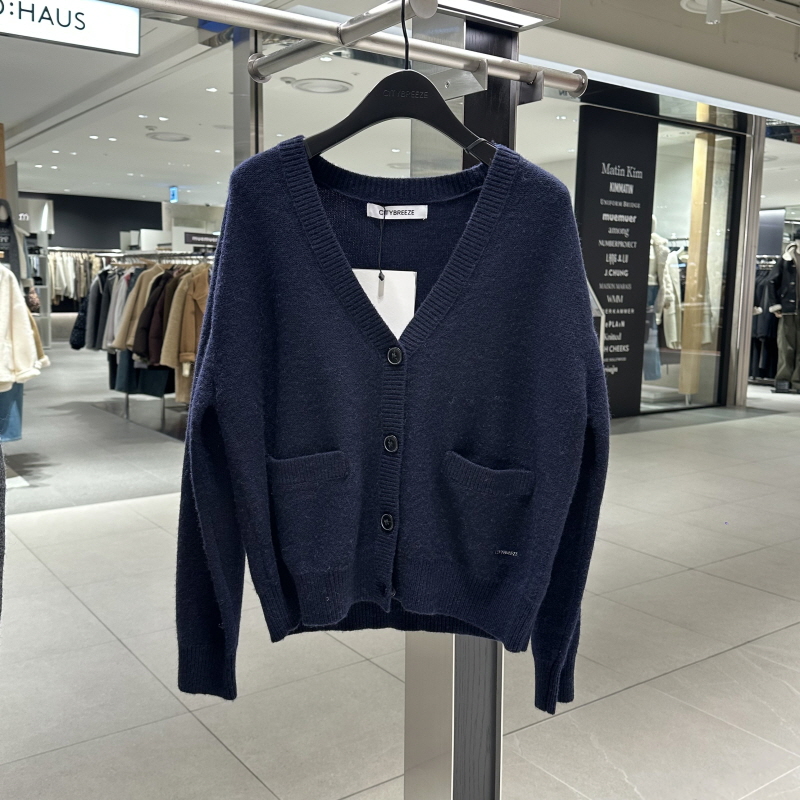 不退换全韩百货CITYBREEZE韩代2025冬 针织开衫 CTH4CD11 5L06