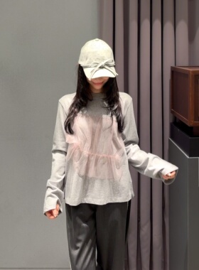 不退换COTA韩国 LUCKYCHOUETTE 2026春T恤 LFTA-S26220 6B11