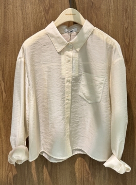 不退换COTA 韩国代购 MUEMUER 2026春 衬衫 MU2633BL203M 6C20