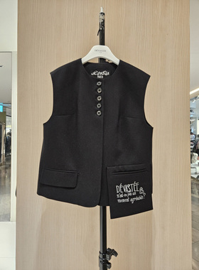 COTA韩国代购 DEVASTEE  2025冬 时尚马夹 ESFDVVE06 5L24