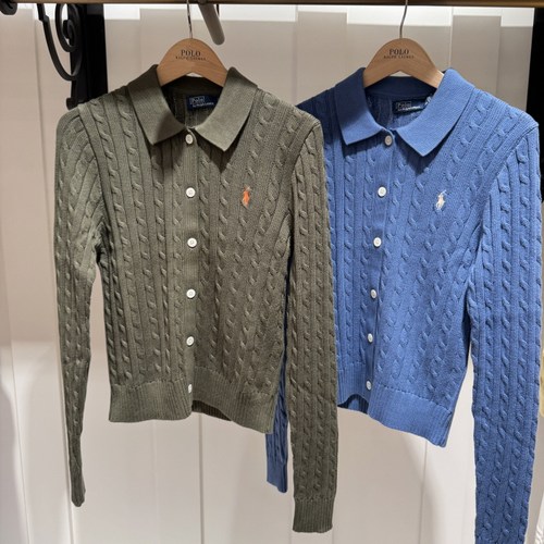 不退换POLORALPHLAURENLADY韩代26秋针织开衫 RL26PCD339 6I16