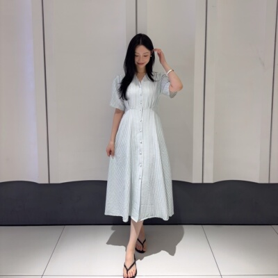 COTA 韩国代购 ABFZ 2026夏 时尚连衣裙 AFA2ZO34F 6F02