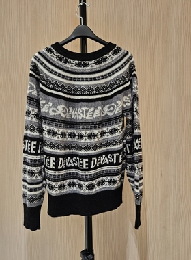 不退换全韩百货 DEVASTEE韩国代购2025秋毛针织衫 CFFDVKT09 5H28