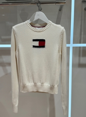 不退换TOMMYHILFIGERLADY韩25秋毛针织衫 T22F6KTO032WT1 5J04