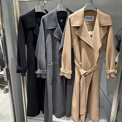 不退换COTA韩国代购LUCKYCHOUETTE 2025冬外套 LFCA-W25500 5L31