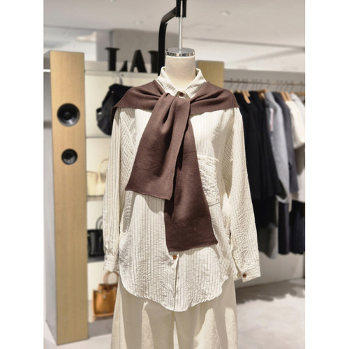 全韩百货 LAP 韩国代购 2025冬 休闲百搭衬衫 AS1WB140 5K21