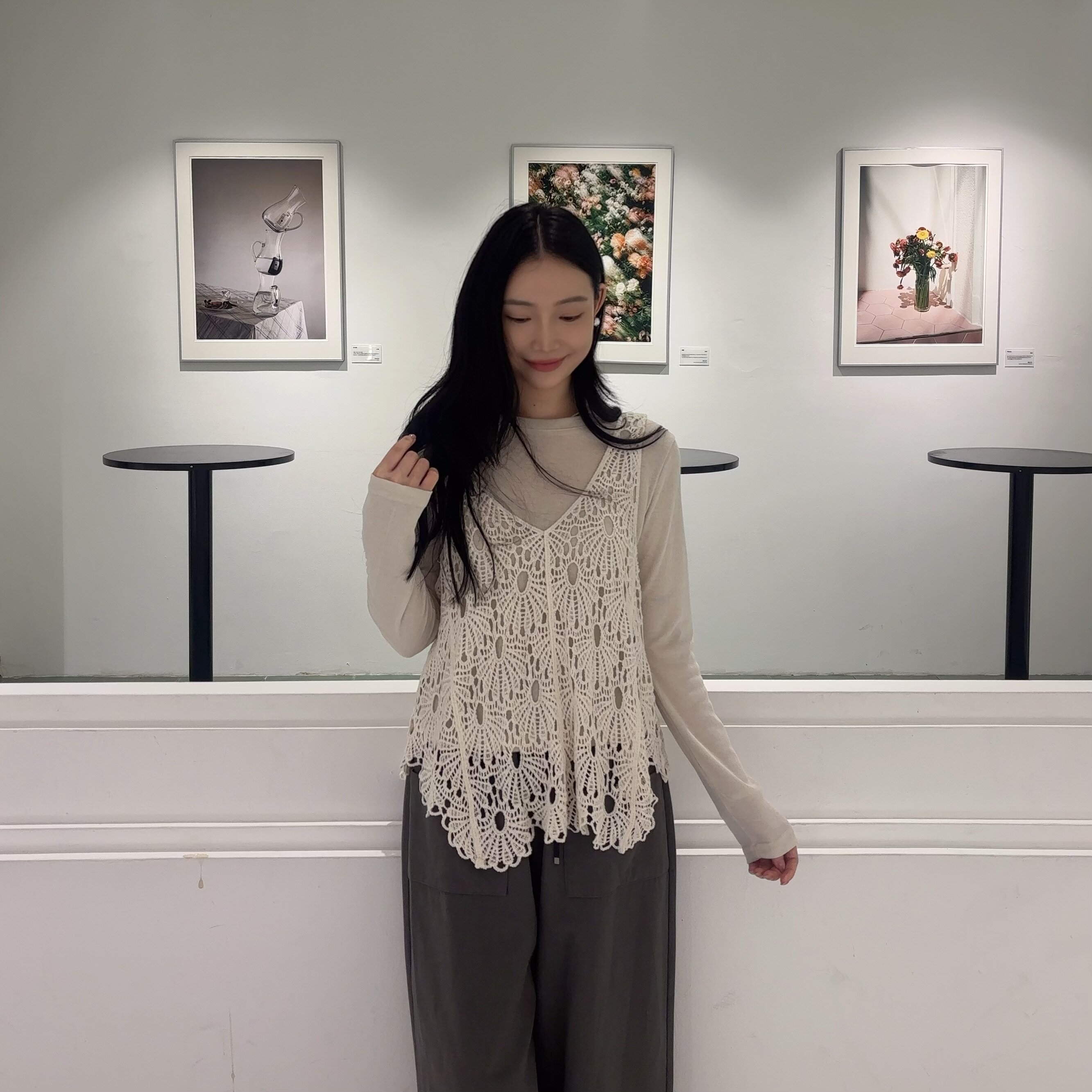 不退换COTA 韩国代购 LOVENSHOW 26秋 T恤 GCGJGST01 6H25