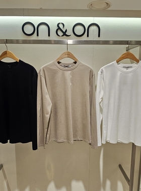 COTA韩国代购 ON&ON安乃安 2026春 时尚T恤 NMW6SE227 6A23