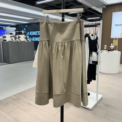 不退换全韩 DEPOUND 韩国代购2025秋半身裙 DP259OSK008M 5J25