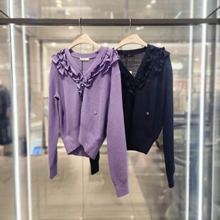 Z262KSL011 COTA韩国代购 百搭针织衫 2026春 6C17 ZOOC