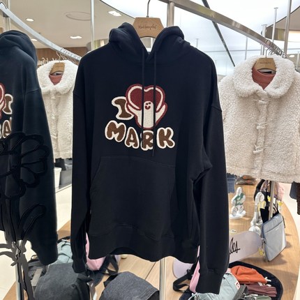 不退换全韩百货MARKGONZALES韩代25冬休闲卫衣 Z254UHD110 5L18