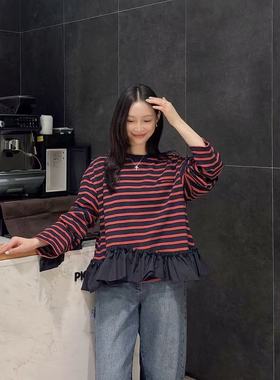 【小恩推荐】不退换全韩LUCKYCHOUETTE韩代25秋卫衣 LFTA-W25240